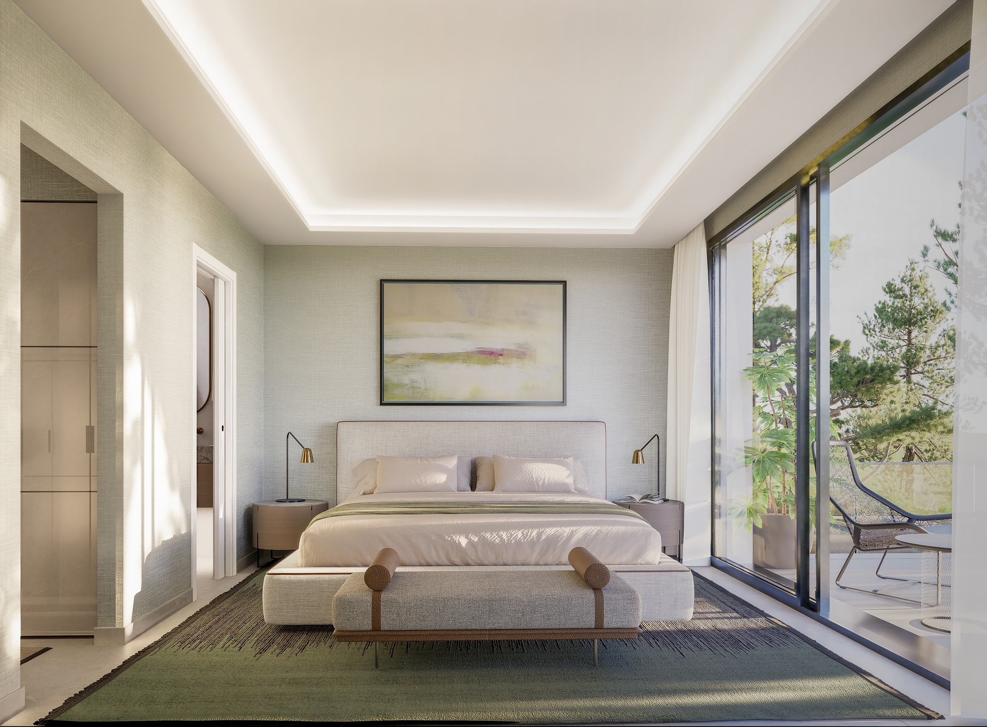dormitorio villa 21 Chaparral Golf